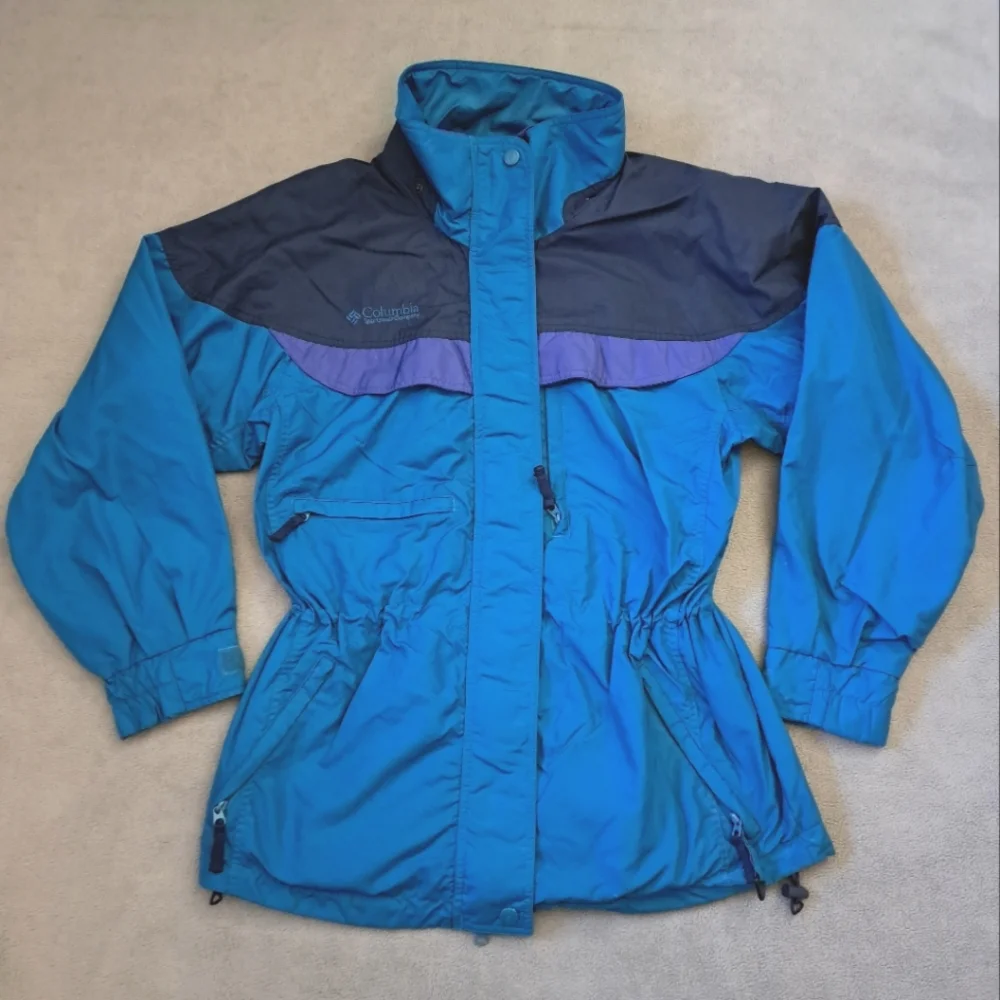 Columbia Teal Blue Women's Outdoor Jacket